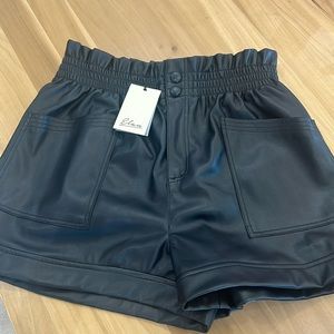 Elan women’s leather shorts.